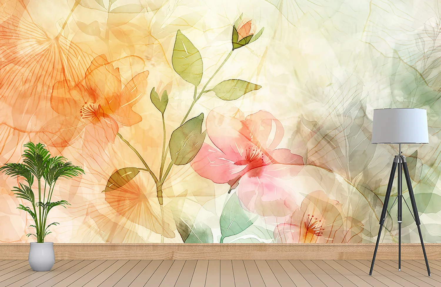 Floss Flower wallpaper